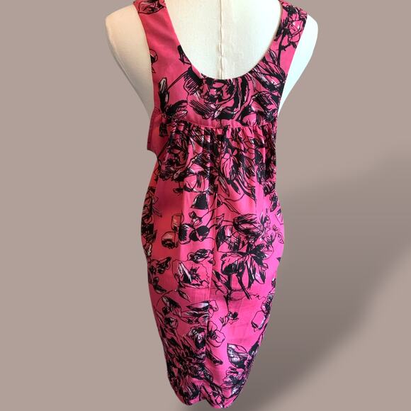 BCBGeneration Pink Floral Tank Top - Size M - Excellent - Picture 3 of 4